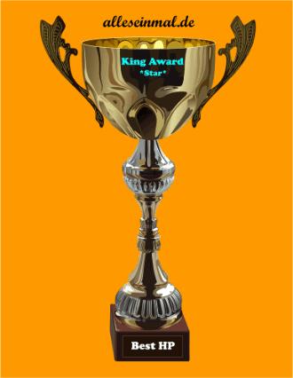 King Award Pokal Alleseinmal