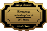 King Award Medaille First Class animals-place.de