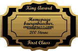 King Award Medaille First Class Bärenbücher