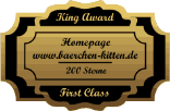 King Award Medaille Baerchen-Kitten