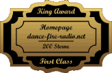 King Award Medaille First Class Dance Fire Radio
