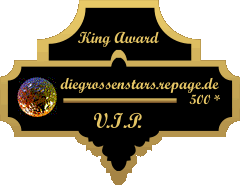 King Award Medaille VIP Die grossen Stars