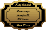 King Award Medaille First Class discofox20