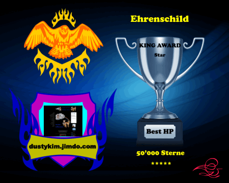 King Award Ehrenschild Dustykim