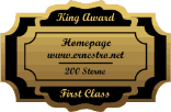 King Award Medaille First Class Ernestro