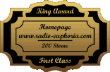 King Award Medaille First Class Raio Euphoria