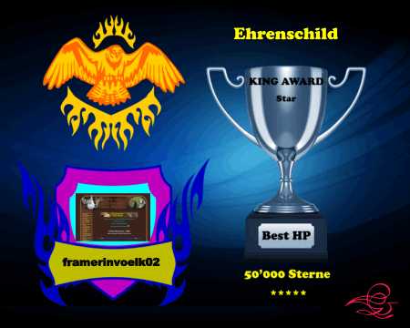 King Award Ehrenschild Framerinvoelk02