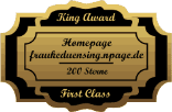 King Award Medeaille First Class Frauke Duensing
