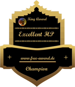 King Award Medaille Excellent HP Free-Award