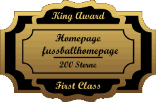 King Award Medaille First Class Fussball-Homepage