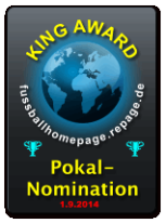 King Award Nominationsschild Blumenseiten.Npage