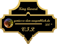 King Award Medaille VIP Geniesse-den-Augenblick