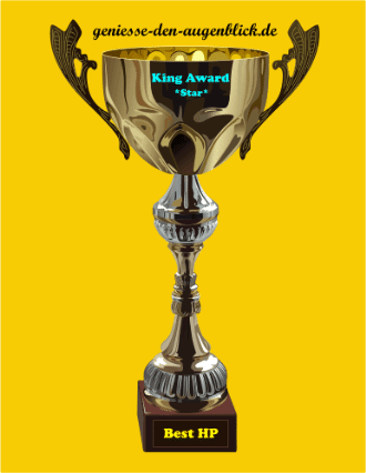 King Award Pokal Geniesse-den-Augenblick