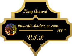 King Award Medaille VIP Hitradio Bodensee