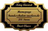 King Aaward Medaille First Class Hundeschulen-Auslese