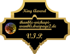 King Award Medaille VIP Ihanble-Wichapi-Wanbli