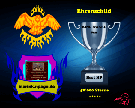 King Award Ehrenschild Inarink