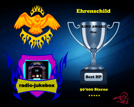 King Award Ehrenschild Radio-Jukebox