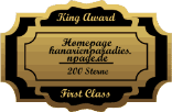 King Award Medaille First Class Kanarienparadies