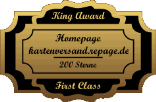 King Award Medaille First Class Kartenversand