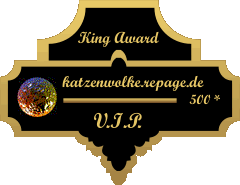 King Award Medaille VIP Katzenwolke