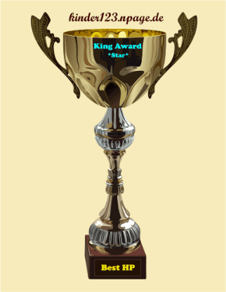 King Award Pokal Kinder 123
