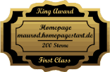 King Award Medaille First Class Maurod