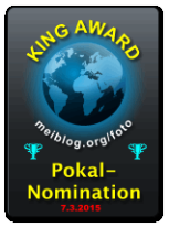 King Award Nominationsschild Meiblog Foto
