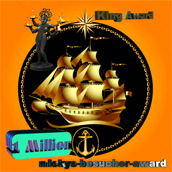King Award Millionenschild Mickys Besucher-Award