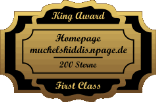 King Award Medaille First Class Muckels-Kiddis