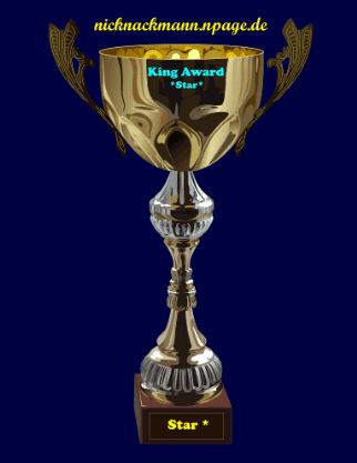King Award Pokal Nicknackmann