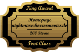 King Award Medaille First Class Nightmare Horrormovies