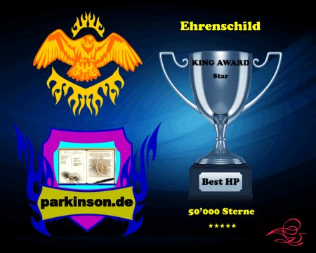 King Award Ehrenschild Parkinson