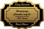 King Award Medaille First Class Plauder-WG