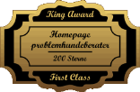 King Award Medaille First Class Problemhundeberater