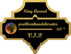 King Award Medaille VIP Problemhundeberater