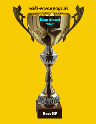 King Award Pokal Reiki-Oase