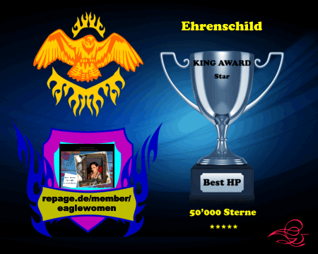 King Award Ehrenschild Eaglewoman-Repage
