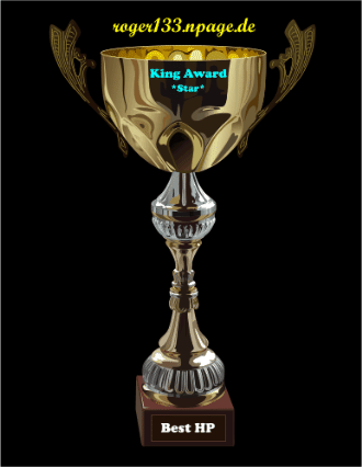 King Award Pokal Roger133