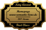 King Award Medaille First Class Romantic-Lions