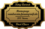 King Award Medaille Frist Class Sandrosim-Forumprofi