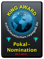 King Award Nominationsschild Schlafmützchen