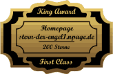 King Award Medaille First Class Stern der Engel
