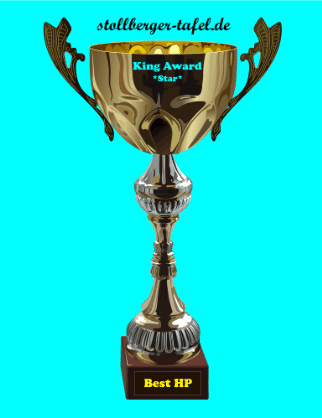 King Award Pokal Stollberger-Tafel