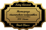 King Award Medaille First Class Stuermchen Redpanther