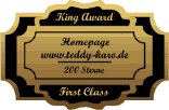 King Award Medaille First Class Teddy Karo