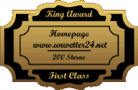 King Award Medaille First Class Unwetter24
