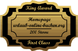 King Award Medaille First Class Urlaub-online-buchen