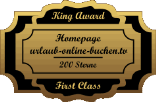 King Award Medaille Virst Class Urlaub online buchen tv