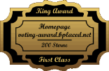 King Award Medaille First Class Voting-Award